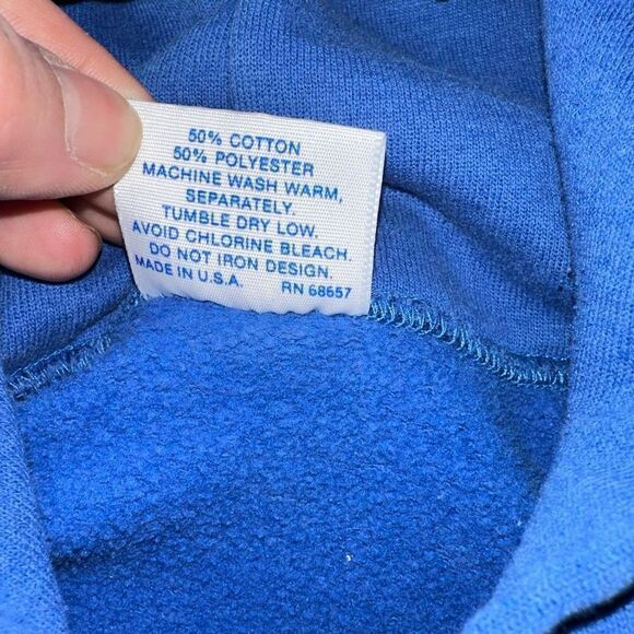 Vintage Fort Valley State College Men’s Hoodie Sweater Eagle Sportswear USA XL - Picture 5 of 8